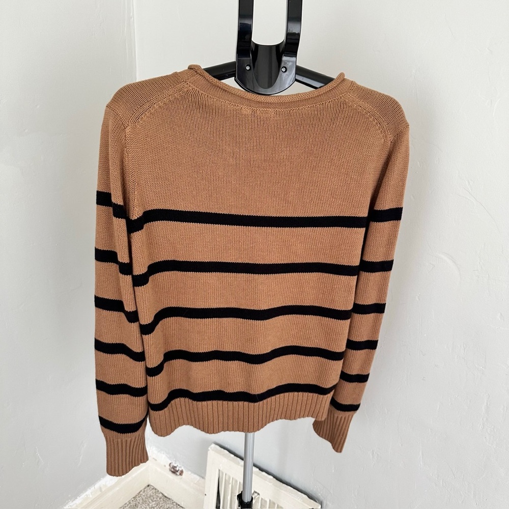 Gap Striped Roll Neck Women's Sweater - Picture 2 of 2